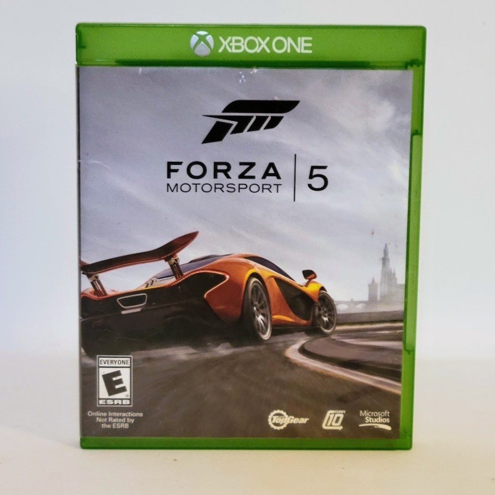 Forza Motorsports 5 Microsoft XBOX One Game (2013). Preowned.